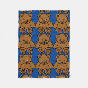 Teddy Bear Fleece Blanket