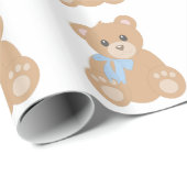 "Teddy Bear" for Boys Cadeaupapier (Rol Hoek)