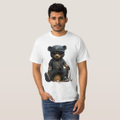 Teddy bear gangster t-shirt (Voorkant volledig)