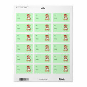Teddy Bear Gift Stickers (Full Sheet)