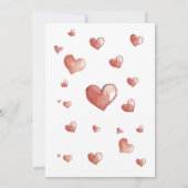 Teddy Bear Hearts Baby Shower Invitation (Dos)