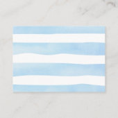 Teddy Bear hoe groot is het Belly Baby shower van  Informatiekaartje (Achterkant)