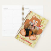 Teddy Bear Holding Heart Photo Saint-Valentin (Devant avec enveloppe)