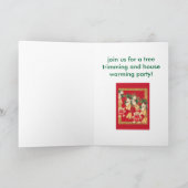 TEDDY BEAR HOLIDAY INVITATION DE FÊTE (Intérieur)