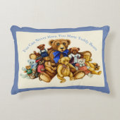 TEDDY BEAR HUGS ACCENT PILLOW *Customize Accent Kussen (Voorkant)