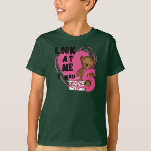 Teddy Bear Ik ben 5 Verjaardag T-shirts en Geschen