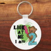 Teddy Bear, ik ben twee T-shirts en cadeautjes Sleutelhanger (Voorkant)