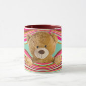 Teddy Bear in Stripes Mok (Midden)