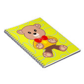 Teddy Bear Jaune Carnet photo géométrique de la sp (Côté Droit)