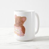 Teddy Bear - Je t'aime ! Café Mug (Devant droit)
