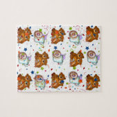 Teddy Bear Jigzaag Puzzle Legpuzzel (Horizontaal)