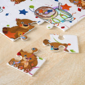 Teddy Bear Jigzaag Puzzle Legpuzzel (Zijkant)