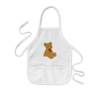 Teddy Bear Kinder Schort