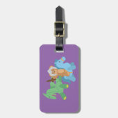 Teddy Bear Knight Bagagelabel (Voorkant verticaal)