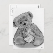 Teddy Bear Little Fairy Briefkaart (Voorkant / Achterkant)