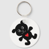 Teddy Bear Love Sleutelhanger (Achterkant)