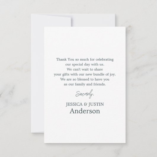 Teddy Bear Merci à ballon à air chaud (Dos)