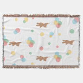 Teddy Bear met ballonnen Deken (Voorkant)