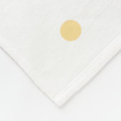 Teddy Bear met ballonnen Fleece Deken (Hoek)