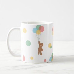 Teddy Bear met ballonnen Koffiemok