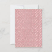 Teddy Bear minimaliste Baby shower Carte de remerc (Dos)