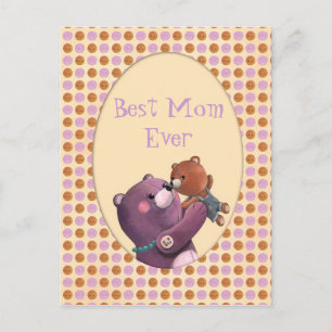 Teddy Bear-moeder Briefkaart