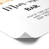 Teddy Bear \ Mom-osa bar Poster (Coin)