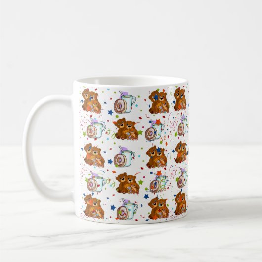 Teddy Bear Mug (Gauche)