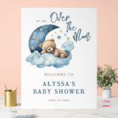 Teddy Bear Over the Moon Baby shower Bienvenue (Mariage)
