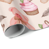 Teddy Bear Pattern Wrapping Paper Cadeaupapier (Rol Hoek)