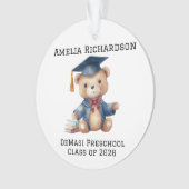 Teddy Bear personnalisée Maternelle Graduation (devant)