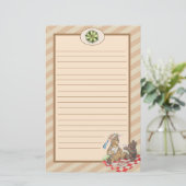 Teddy Bear Picnic Briefpapier (Staand voorkant)