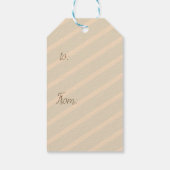 Teddy Bear Picnic Cadeaulabel (Achterkant)