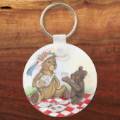 Teddy Bear Picnic~sleutelhanger Sleutelhanger (Voorkant)