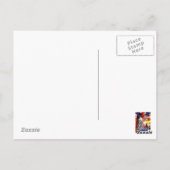 Teddy Bear Post Card Briefkaart (Achterkant)