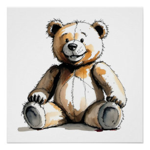 Teddy Bear Poster Perfect Poster