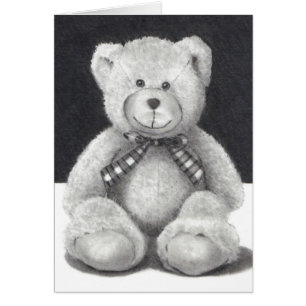 Teddy Bear, Potcil Tekening: Big BEER HUG voor jou