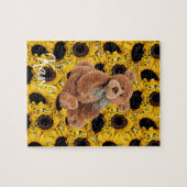Teddy Bear Puzzles de tournesol (Horizontal)