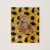 Teddy Bear Puzzles de tournesol (Vertical)