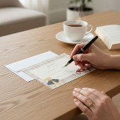 Teddy Bear Race Car Plaid Baby Shower RSVP Card