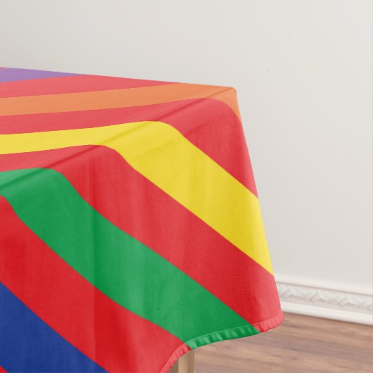 Teddy Bear Rainbow Cute 1e verjaardag Tafelkleed (Voorbeeld)