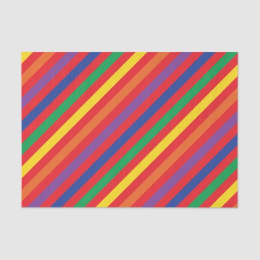 Teddy Bear Rainbow Cute Kind Birthday Party Tissuepapier (Voorkant)