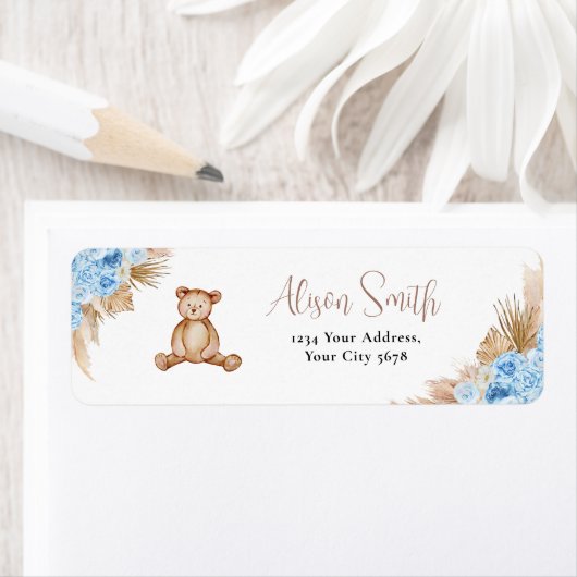 Teddy Bear Return Label (Insitu)