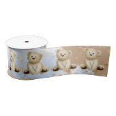 Teddy Bear Satin Ribbon Lint (Spoel)