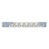 Teddy Bear Satin Ribbon Lint (Voorkant)