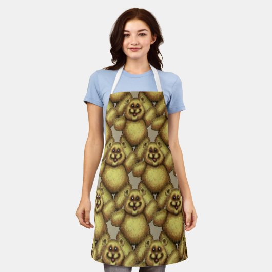 Teddy Bear Schort (Gedragen)