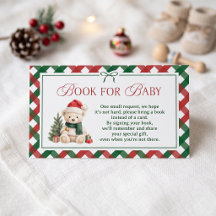 Teddy Bear Sinterklaas Baby Shower Boek Voor Baby