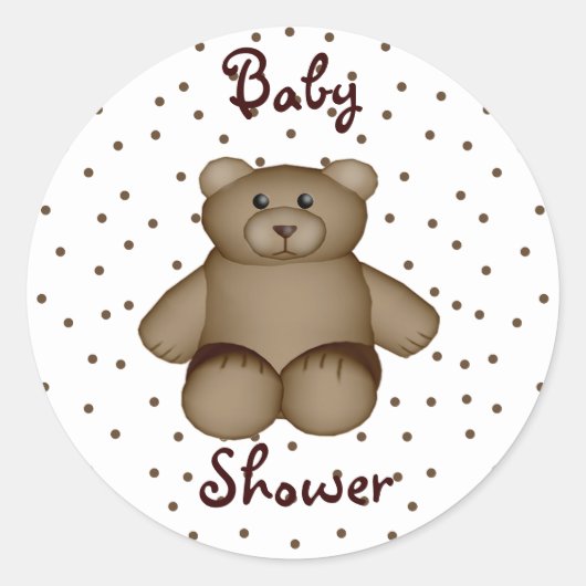 Teddy Bear Sticker (Voorkant)