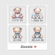 Teddy Bear Stickers