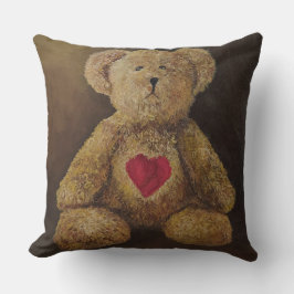 Teddy Bear Stilleven Schilderen Kussen